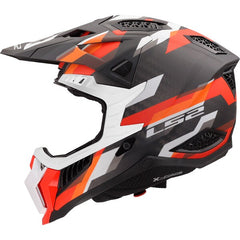 LS2 MX703 X-FORCE – PHANTOM ORANGE RED-MATT