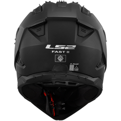 LS2 MX708 FAST II – SOLID MATT BLACK-MATT