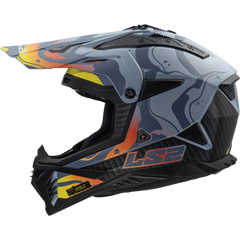 LS2 MX708 FAST II – WASH DARK GREY-MATT