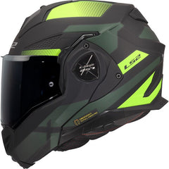 LS2 FF901 ADVANT X – NOVA BLACK H-V YELLOW-MATT