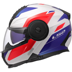 LS2 FF902 SCOPE II – DURIA WHITE BLUE RED-GLOSS