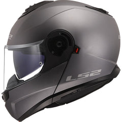 LS2 FF908 STROBE II – SOLID MATT TITANIUM-MATT