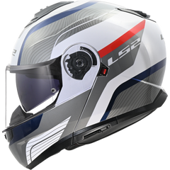 LS2 FF908 STROBE II – MONZA WHITE BLUE RED-GLOSS