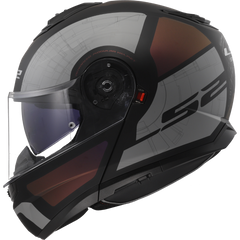 LS2 FF908 STROBE II – ORION MATT BLACK PURPLE BLUE-MATT