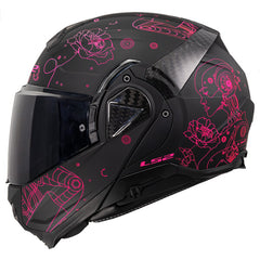 LS2 FF910 ADVANT II – SOPHIA BLACK PINK-MATT