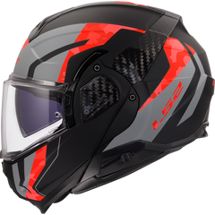 LS2 FF910 ADVANT II – GLIDE BLACK GREY RED-MATT