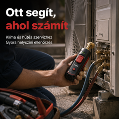 Intelligens nagynyomású mérő