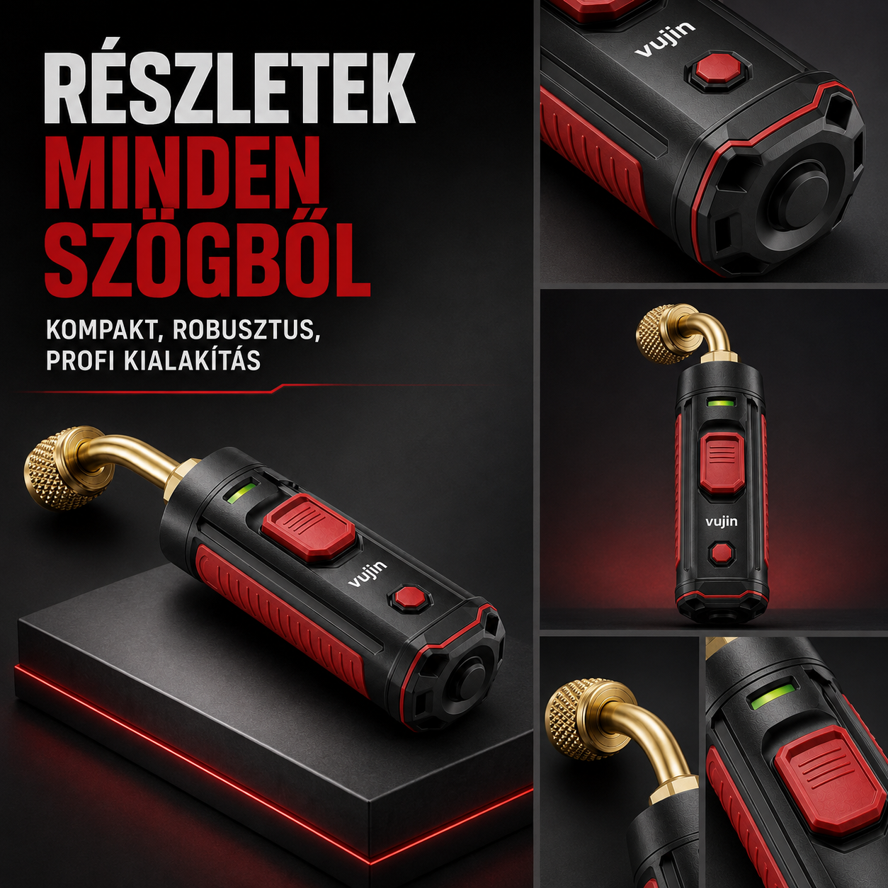 Intelligens nagynyomású mérő